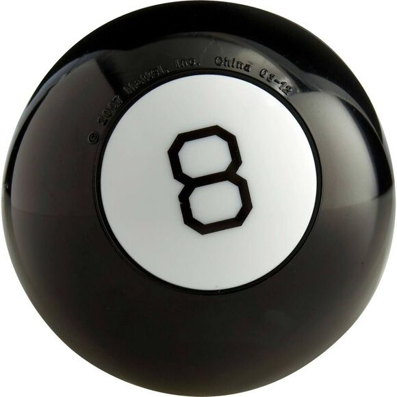Mattel Games Magic 8 Ball Fortune Telling Toy Retro Game for Kids - Picture 3 of 4